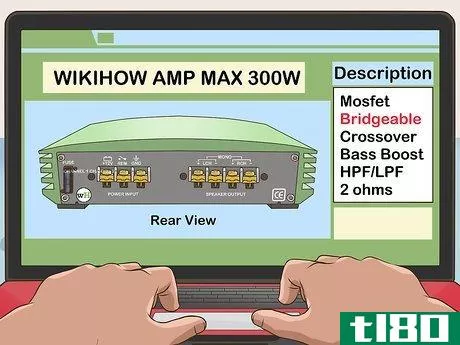 Image titled Bridge an Amplifier Step 1