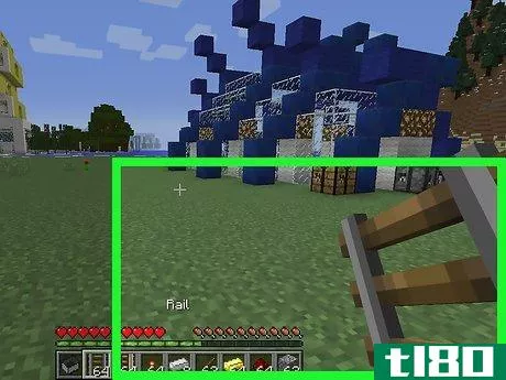 Image titled Build a Railway System on Minecraft Step 10