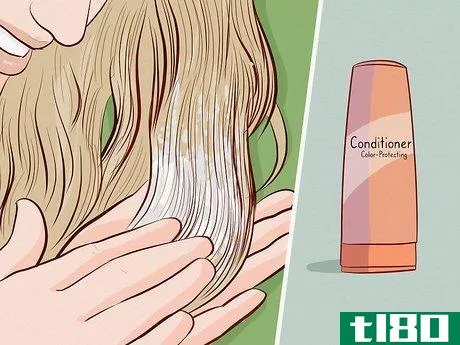Image titled Bleach Your Hair Platinum Blonde Step 19