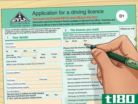 Image titled Apply for a Driver's License in the UK Step 4