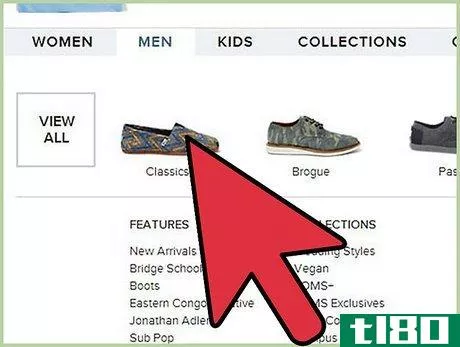Image titled Buy TOMS Shoes Online Step 3