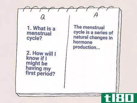 Image titled Ask About Getting Your Period Step 8