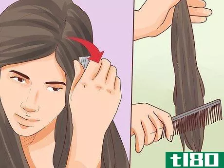 Image titled Care for Hair Extensions Step 1