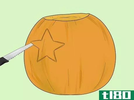 Image titled Carve a Pumpkin Using Cookie Cutters Step 9