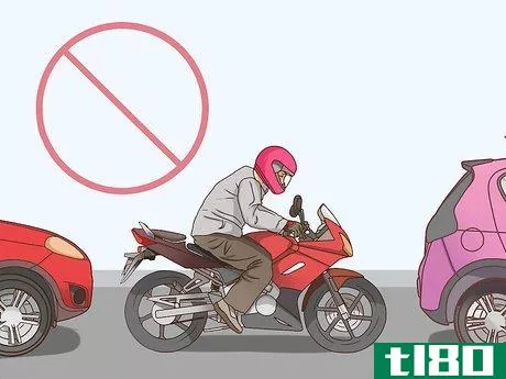 Image titled Avoid an Accident on a Motorcycle Step 9