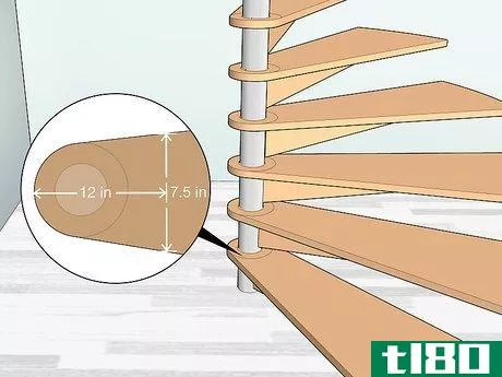 Image titled Build Spiral Stairs Step 4