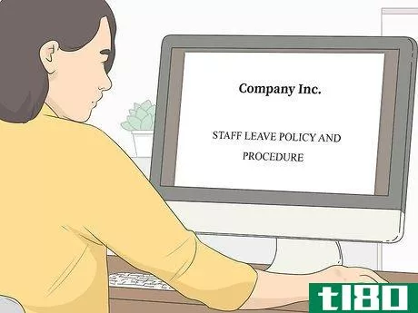 Image titled Ask a Manager for Emergency Leave Step 1