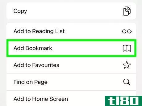Image titled Bookmark on an iPad Step 3