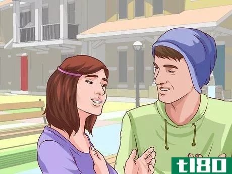 Image titled Flirt With a Girl You Barely See Step 14