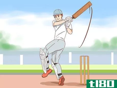 Image titled Bat Against Fast Bowlers Step 8