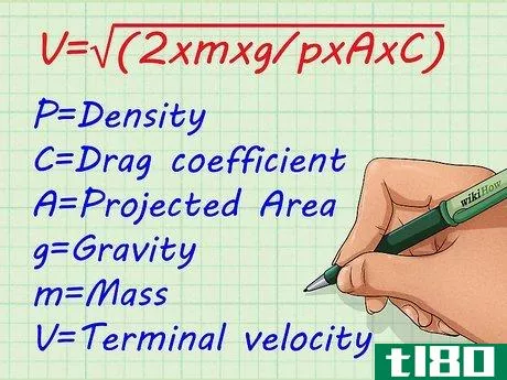 如何计算终点速度(calculate terminal velocity)