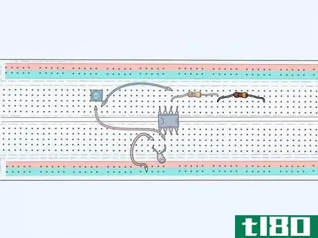 Image titled Build a Blinking Light Circuit Using Basic Components Step 9