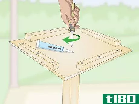Image titled Build a Bird Table Step 15