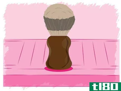 Image titled Care for a Badger Shaving Brush Step 1
