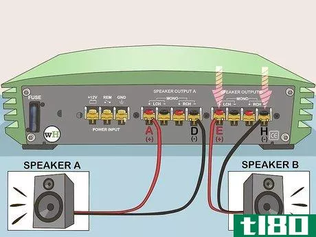 Image titled Bridge an Amplifier Step 7