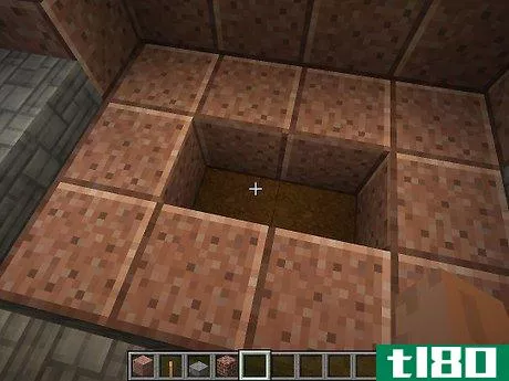 Image titled Build a Brick Fireplace With a Chimney in Minecraft Step 5