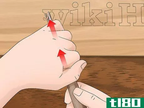 Image titled Carve Wood Letters Step 6