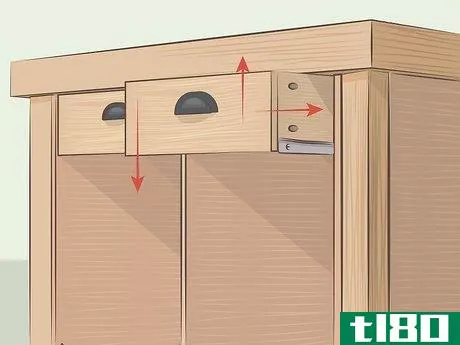 Image titled Build Drawers for a Workbench Step 18
