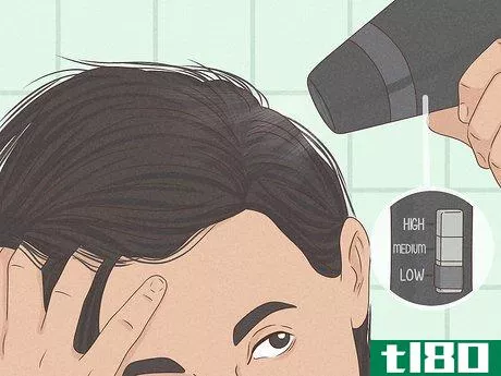 Image titled Blow Dry Men's Hair Step 10