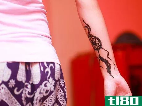 Image titled Care for a Henna Design Step 2