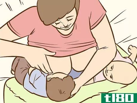 Image titled Breastfeed Twins Step 3