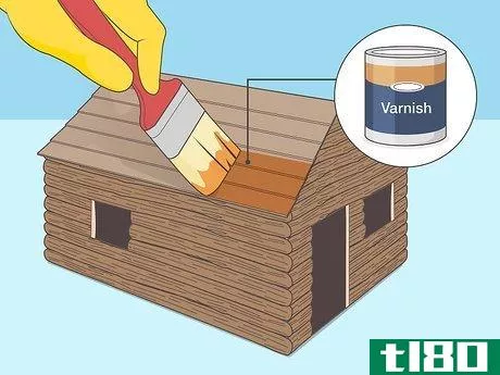 Image titled Build a Miniature Faux Log Cabin Step 15