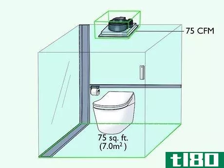 Image titled Calculate CFM for Bathroom Fan Step 3