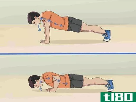 Image titled Build Muscle Doing Push Ups Step 2