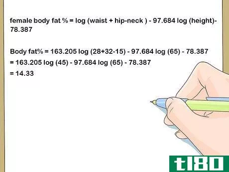 163.205\log(waist+hip-neck)-97.684\log(height)-78.387