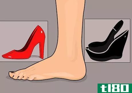 Image titled Be Comfortable Wearing High Heels when You're Tall Step 1