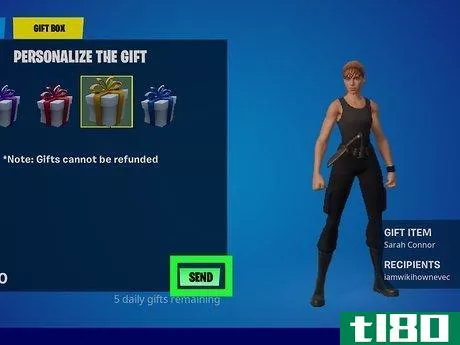 Image titled Buy a Gift in Fortnite Step 9