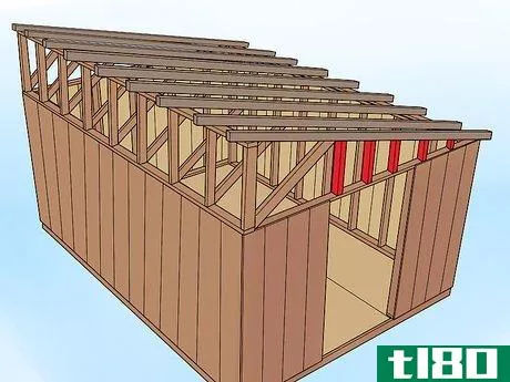 Image titled Build a Lean to Shed Step 17