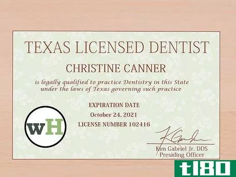 Image titled Become a Dentist in Texas Step 14