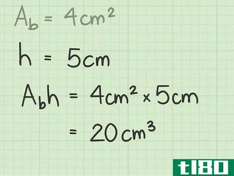 h={\text{height of pyramid}}=5\,{\text{cm}}