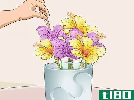 Image titled Arrange Flowers in a Vase Step 8