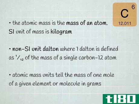 如何计算原子质量(calculate atomic mass)