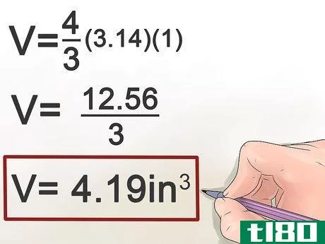 Image titled Calculate the Volume of a Sphere Step 5