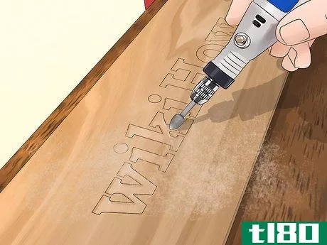 Image titled Carve Wood Letters Step 13
