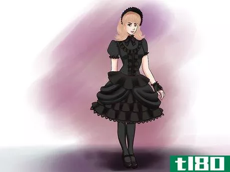 Image titled Be a Gothic Lolita Step 6