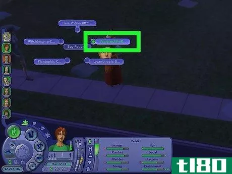 Image titled Become a Vampire in Sims 2 Step 5