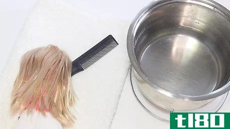 Image titled Boil Wash Doll Hair Step 3