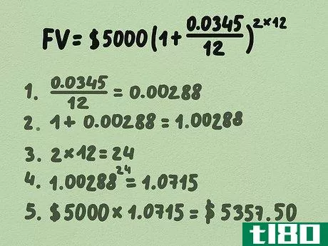 FV=\$5000(1+0.00288)^{{2*12}}