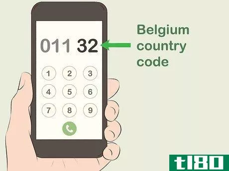 Image titled Call Belgium Step 4