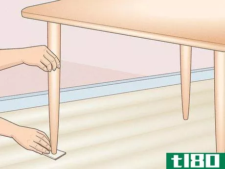 Image titled Brace a Wobbly Table Step 1