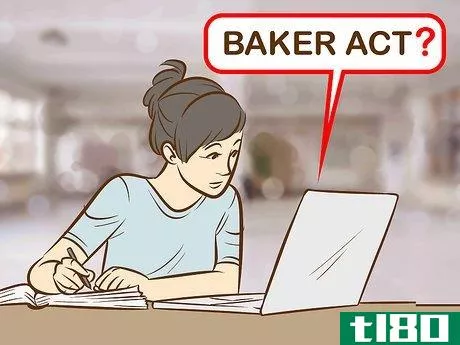 如何面包师的行为有人(baker act someone)