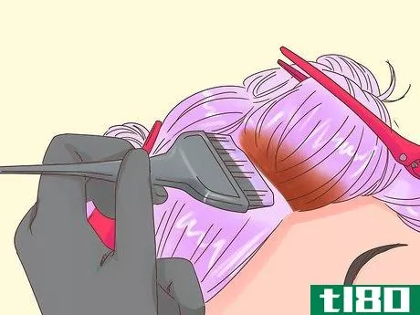 Image titled Bleach Brown Hair Step 12