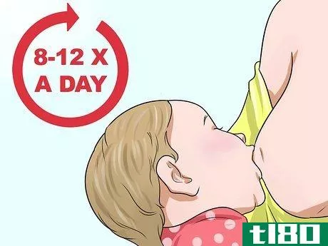 Image titled Balance Breast Size During Breastfeeding Step 6
