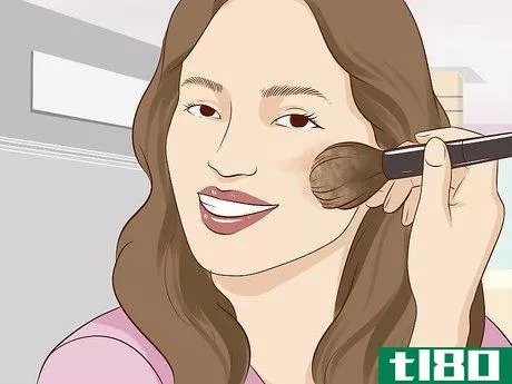 Image titled Apply Shimmer Powder on Your Face and Body Step 5.jpeg