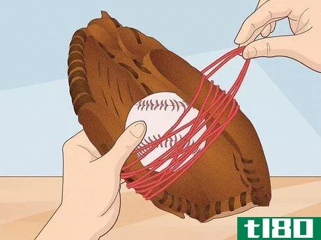 Image titled Break in a New Baseball Glove Step 7