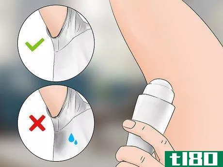 Image titled Avoid Sweat Stains Step 1
